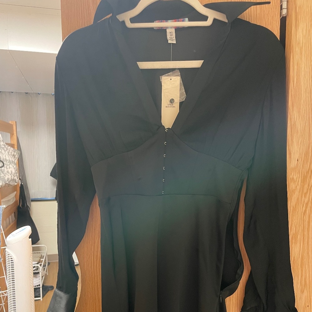 Urban outfitters black mini dress